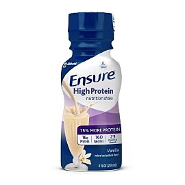 Ensure High Protein Shake Vanilla Oral Protein Supplement, 8 oz. Bottle