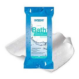 Impreva Bath Wipes, Rinse-Free - Full-Body Cleansing, Hypoallergenic