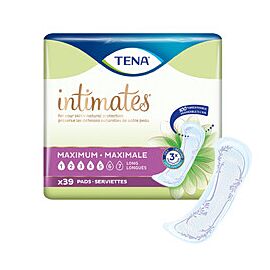 TENA Intimates Bladder Control Pads for Women, Maximum Absorbency - One Size Fits Most, Disposable