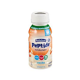 PediaSure Peptide 1.5 Cal Pediatric Oral Supplement Vanilla 8 oz Bottle