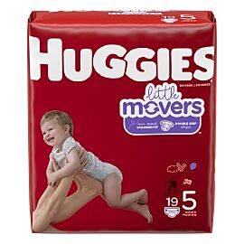 Huggies Little Movers Diaper, Size 5