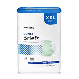 McKesson Ultra Heavy Absorbency Incontinence Brief, 2X-Large