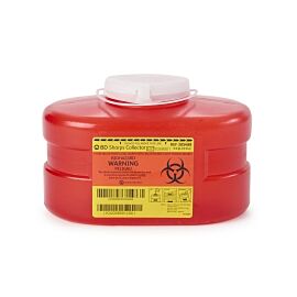 Becton Dickinson Red Sharps Container, 3 Quart