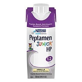 Peptamen Junior HP Peptide-Based Complete Nutrition Vanilla 250 mL Carton