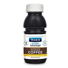 Thick-It Clear Advantage Honey Consistency Coffee Thickened Beverage, 8-oz Bottle