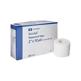 Kendall Cloth Medical Tape, 2 Inch x 10 Yard, White