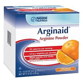 Arginaid Orange Arginine Supplement, 0.32 oz Packet