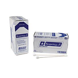 Scopettes OB GYN Swab 8'' Paper Shaft / Rayon Swab Sterile 300 per Case