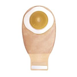 Esteem + One-Piece Drainable Opaque Filtered Ostomy Pouch, 12 Inch Length, 3/4 Inch Stoma