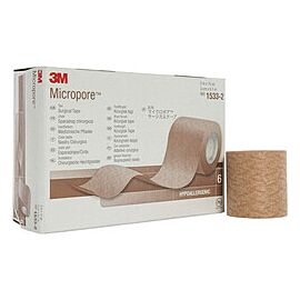 3M Micropore Surgical Tape, Easy Tear Paper Medical Tape