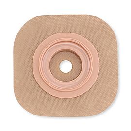 New Image CeraPlus Ostomy Barrier, 2-Pc - Adhesive Tape, Convex, Pre-Cut, Extended Wear, Beige