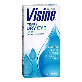 Visine Glycerin / Hypromellose / Polyethylene Glycol Eye Lubricant