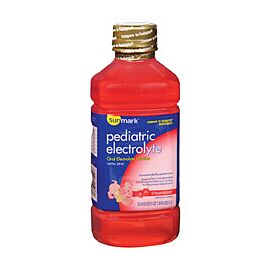 sunmark Pediatric Electrolyte Beverage Strawberry 33.8 oz Bottle