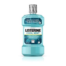 Listerine Cool Mint Antiseptic Mouthwash, 250 mL Bottle