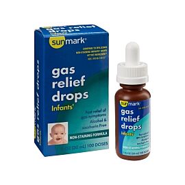 sunmark Simethicone Infant Gas Relief, 1 oz. Dropper Bottle