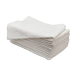 Lew Jan Textile White Hand Towel, 16 x 27 Inch