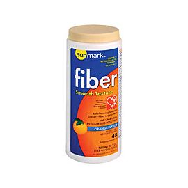 sunmark Fiber Supplement Powder Orange Flavor
