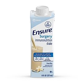Ensure Surgery Immunonutrition Shake Vanilla Oral Supplement, 8 oz. Carton
