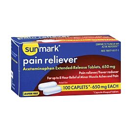 sunmark Acetaminophen Pain Relief