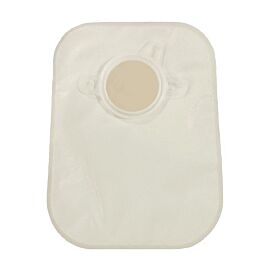 Securi-T Two-Piece Closed End Opaque Filtered Ostomy Pouch, 8 Inch Length, 2¼ Inch Flange