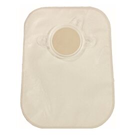 Securi-T Two-Piece Closed End Opaque Filtered Ostomy Pouch, 8 Inch Length, 2¾ Inch Flange