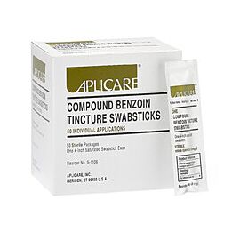 Aplicare Impregnated Swabstick Sterile 50 per Case