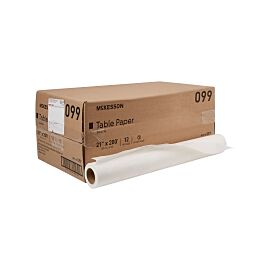 McKesson Smooth Table Paper, 21 Inch x 200 Foot, White