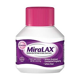 MiraLAX Laxative Powder Unflavored 4.1 oz.
