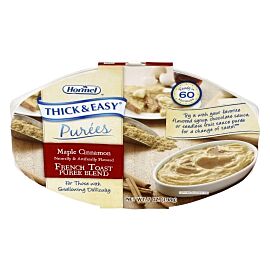 Thick & Easy Purées Maple Cinnamon French Toast Purée, 7 oz. Tray