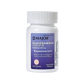 Major Guaifenesin Cold and Cough Relief