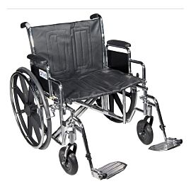 drive Sentra EC HD Bariatric Wheelchair, 20-Inch Seat Width