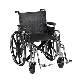 drive Sentra Extra HD Bariatric Wheelchair, 20-Inch Seat Width