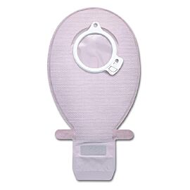 SenSura Click Wide Two-Piece Drainable Opaque Filtered Ostomy Pouch, 11½ Inch Length, 50 mm Flange
