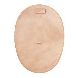The Natura + Two-Piece Closed End Beige Filtered Ostomy Pouch, 8 Inch Length, 2¾ Inch Flange