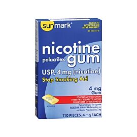 sunmark 4 mg Nicotine Polacrilex Stop Smoking Aid