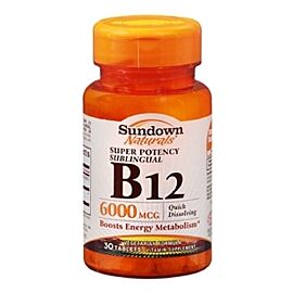 Sundown Naturals Vitamin B-12 Supplement