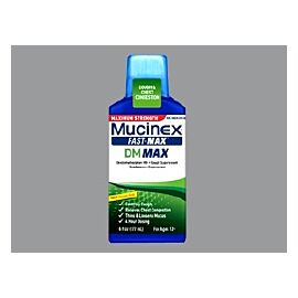 Mucinex Fast-Max DM Max Guaifenesin / Dextromethorphan Cold and Cough Relief