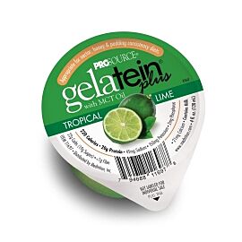 Gelatein Plus with MCT Oil Lime Oral Supplement, 4 oz. Cup