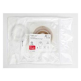 Natura Two-Piece Drainable Transparent Post-Op Urostomy Kit, 10 Inch Length, 2¾ Inch Stoma