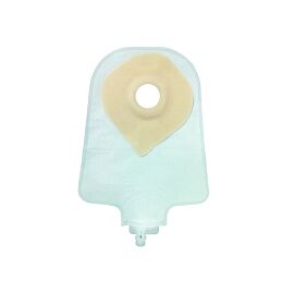Securi-T One-Piece Drainable Transparent Urostomy Pouch, 9 Inch Length, 1¼ Inch Stoma