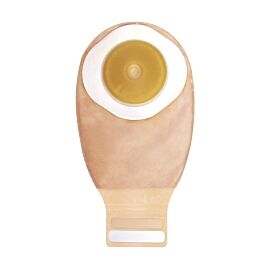 Esteem + One-Piece Drainable Opaque Filtered Ostomy Pouch, 12 Inch Length, 1½ Inch Stoma