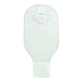 Securi-T Two-Piece Drainable Transparent Filtered Ostomy Pouch, 12 Inch Length, 1¾ Inch Flange