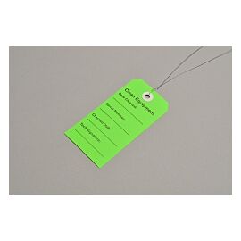 Elkay Plastics Clean Equipment Tag