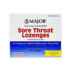Major Benzocaine / Menthol Sore Throat Relief