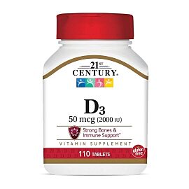 21st Century Vitamin D-3 Supplement