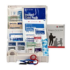 First Aid Only 10 Person First Aid Kit, Waterproof Portable Case
