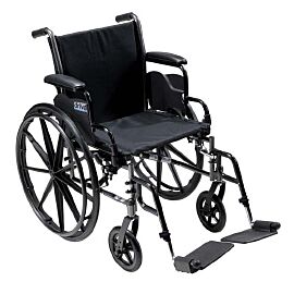 drive Cruiser III Lightweight Wheelchair, 20-Inch Seat Width