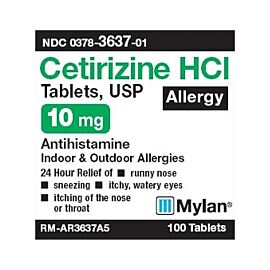 Mylan Cetirizine HCl Allergy Relief