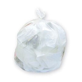 Heritage Trash Bags, Super Tuf, 33 gal, 0.90 mil - White, 33 in x 39 in