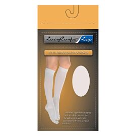 Loving Comfort Anti-Embolism Knee-High Stockings, 2X-Large, Beige